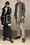 BORIS BIDJAN SABERI PANTS P4 F1603K LIGHT GRAY
